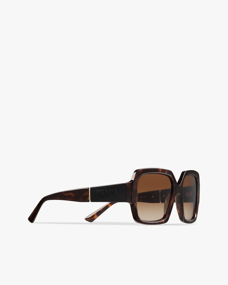 prada gold sunglasses
