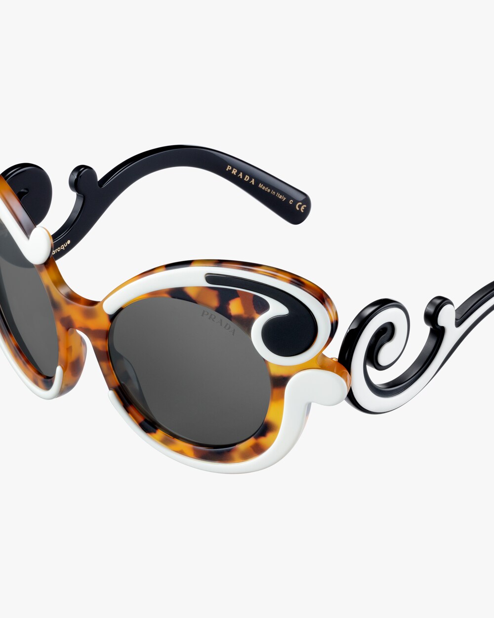 prada minimal baroque eyewear