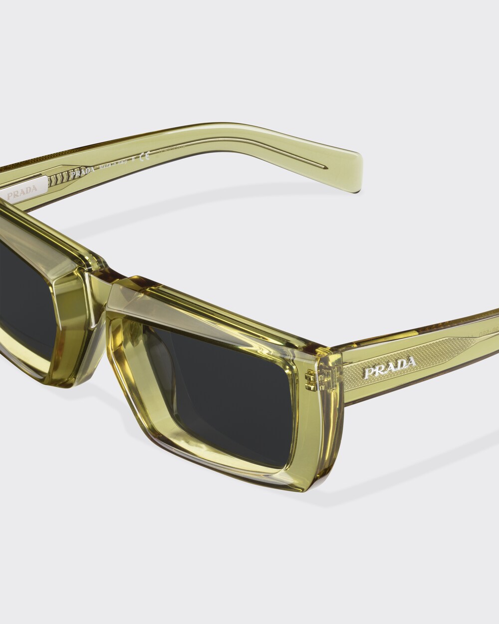 prada runway glasses