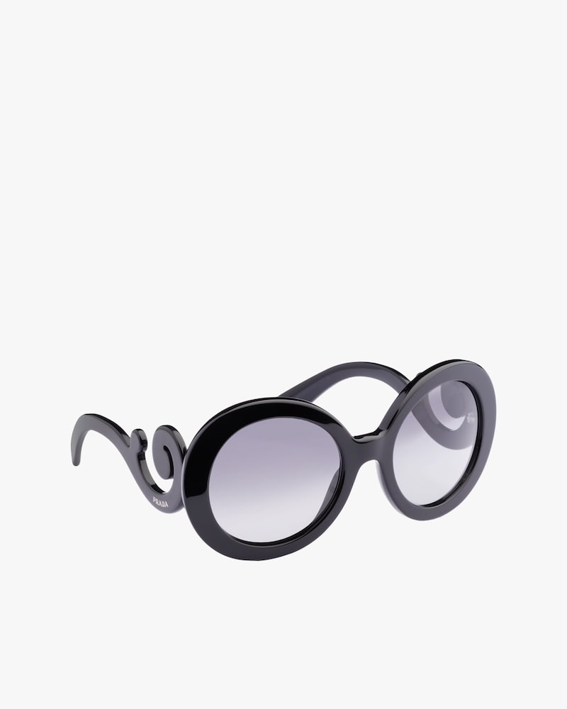 Prada minimal baroque 54mm round sunglasses new arrivals