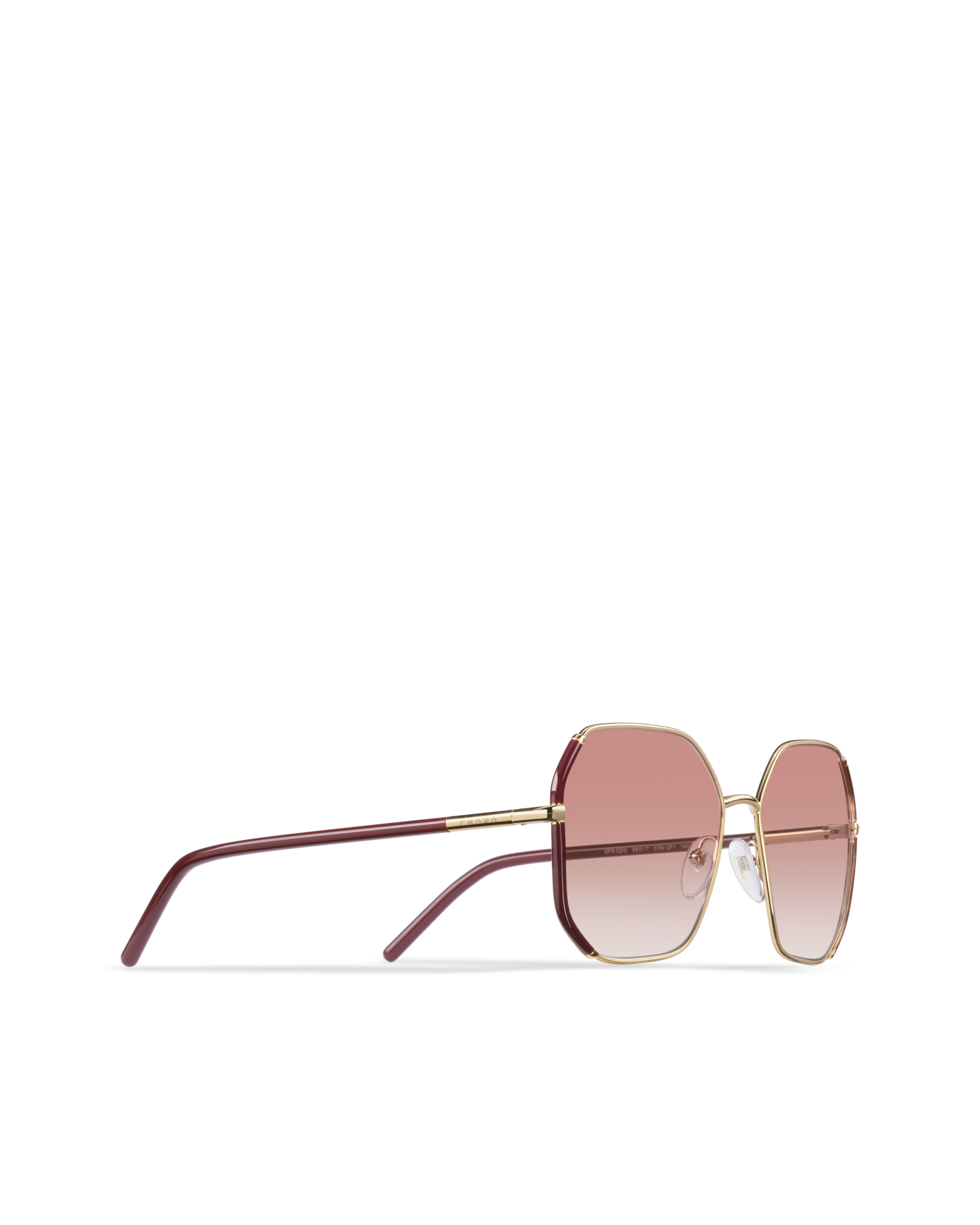 prada rimless sunglasses