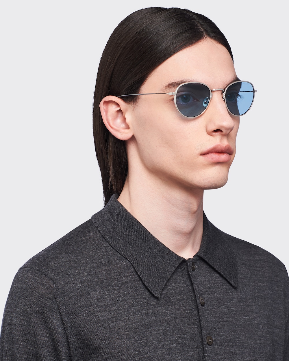 Danube Blue Lenses Prada Eyewear 