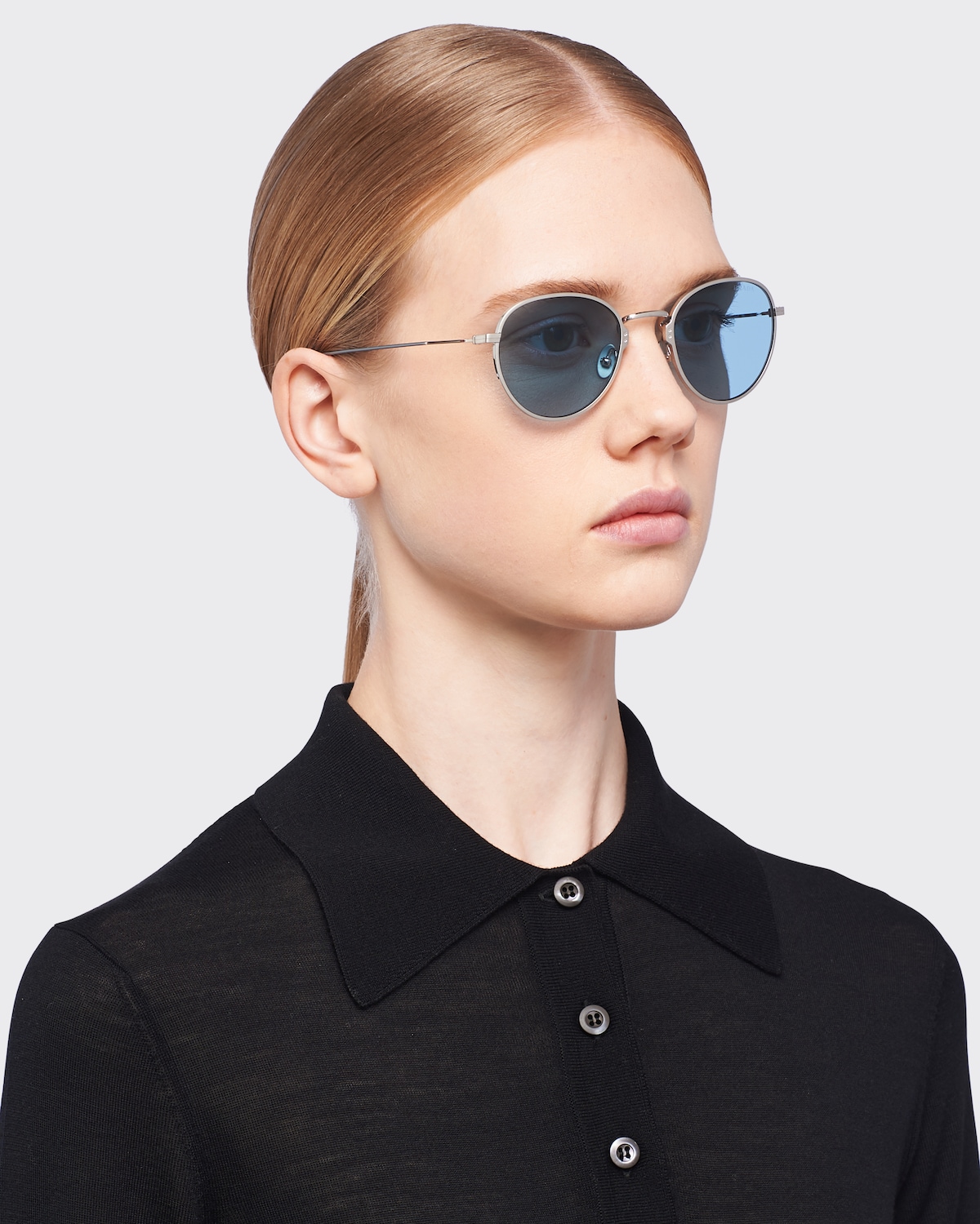 Danube Blue Lenses Prada Eyewear Collection Sunglasses PRADA danube-blue-lenses-prada-eyewear-collection-sunglasses-prada
