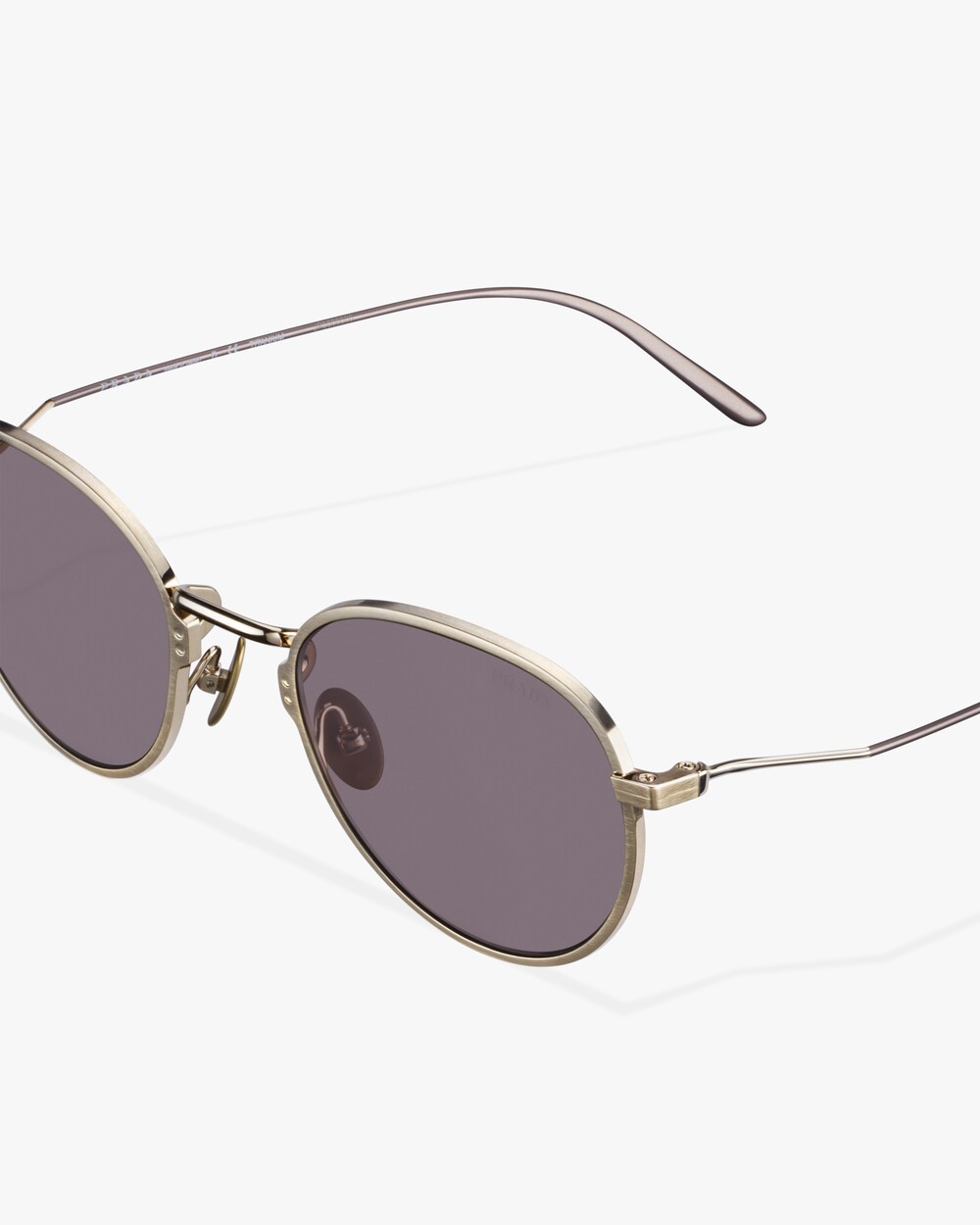 prada sunglasses silver