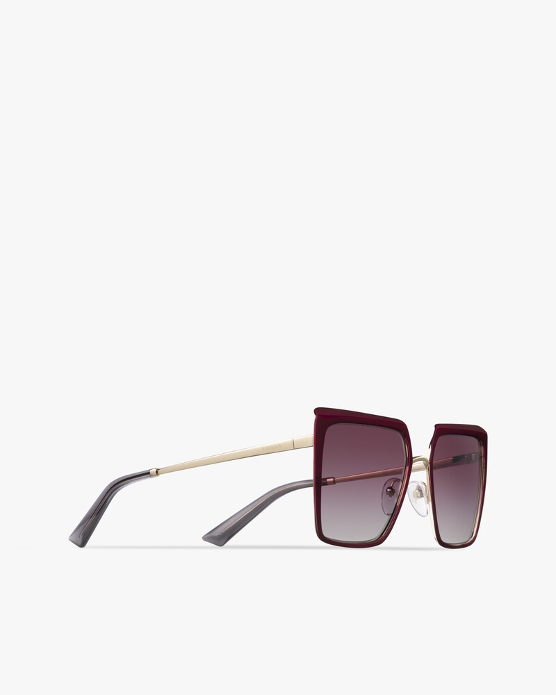prada metal frame sunglasses