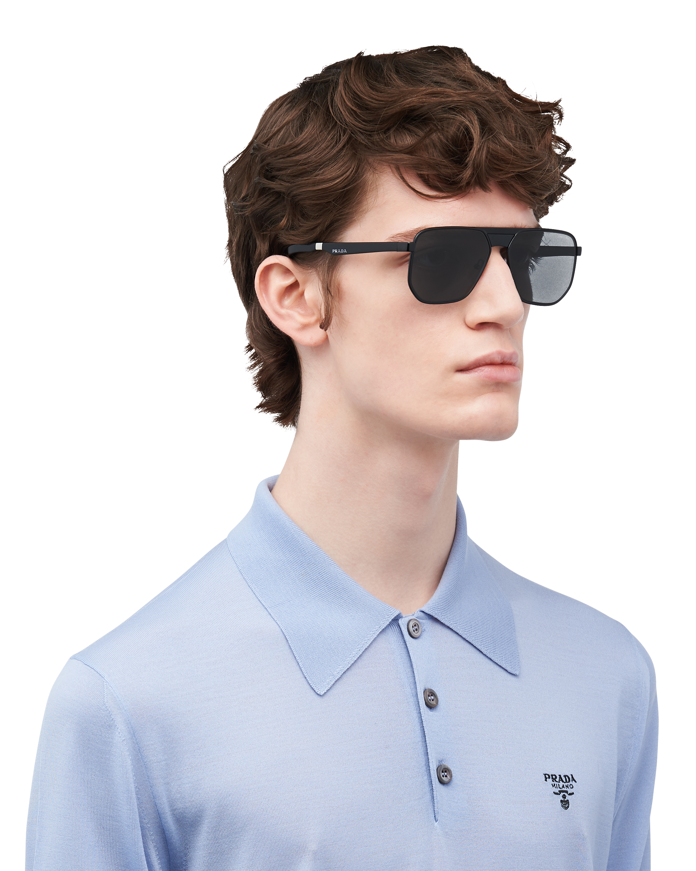 Prada sunglasses men aviator top