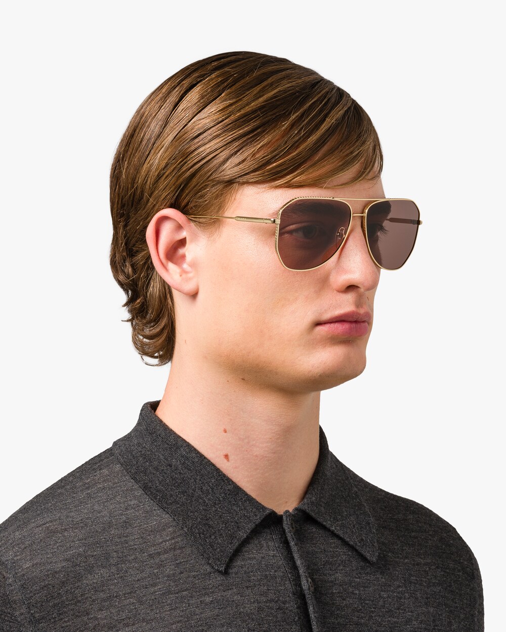 prada 58mm square sunglasses