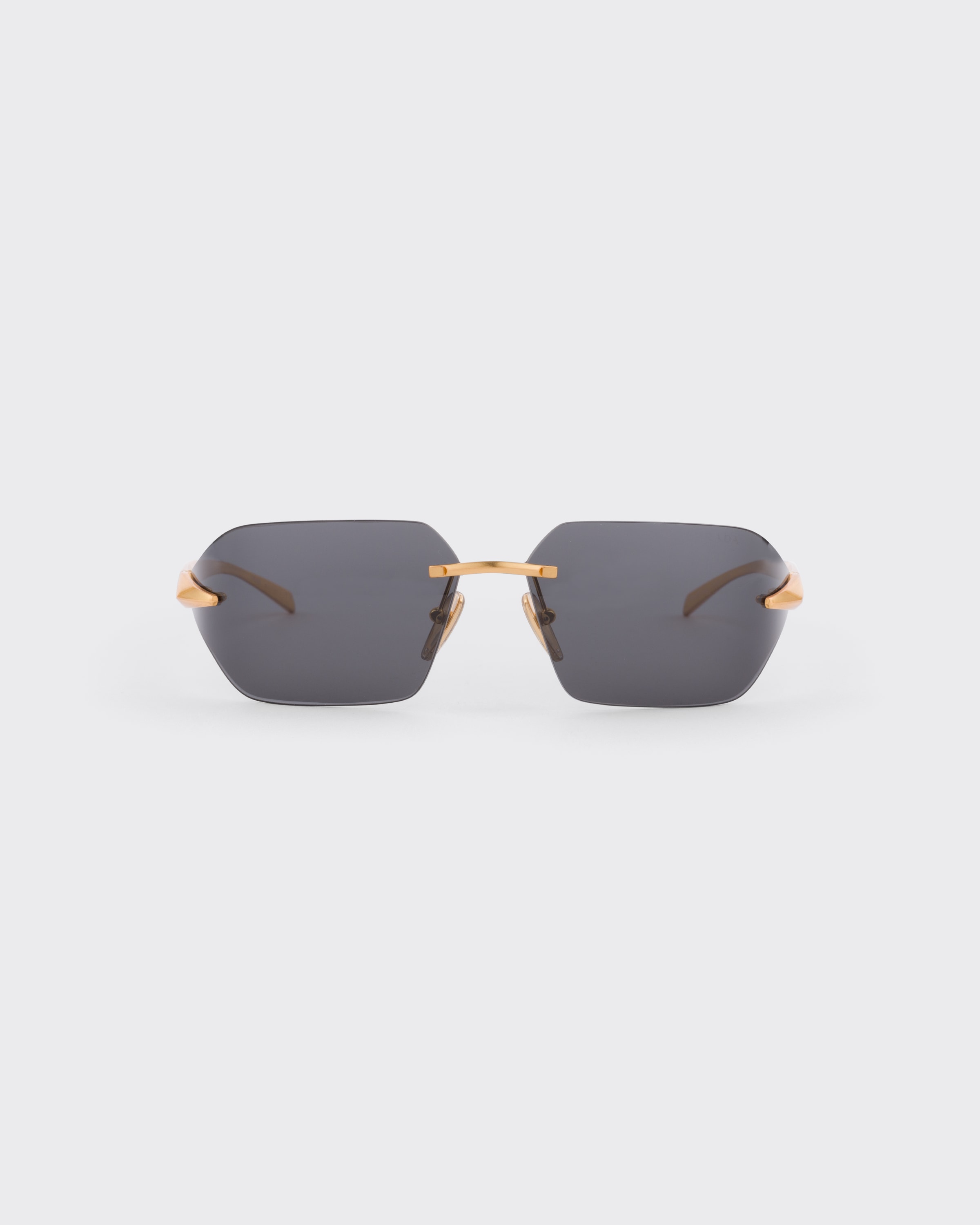Prada Runway Sunglasses In Slate Gray Lenses