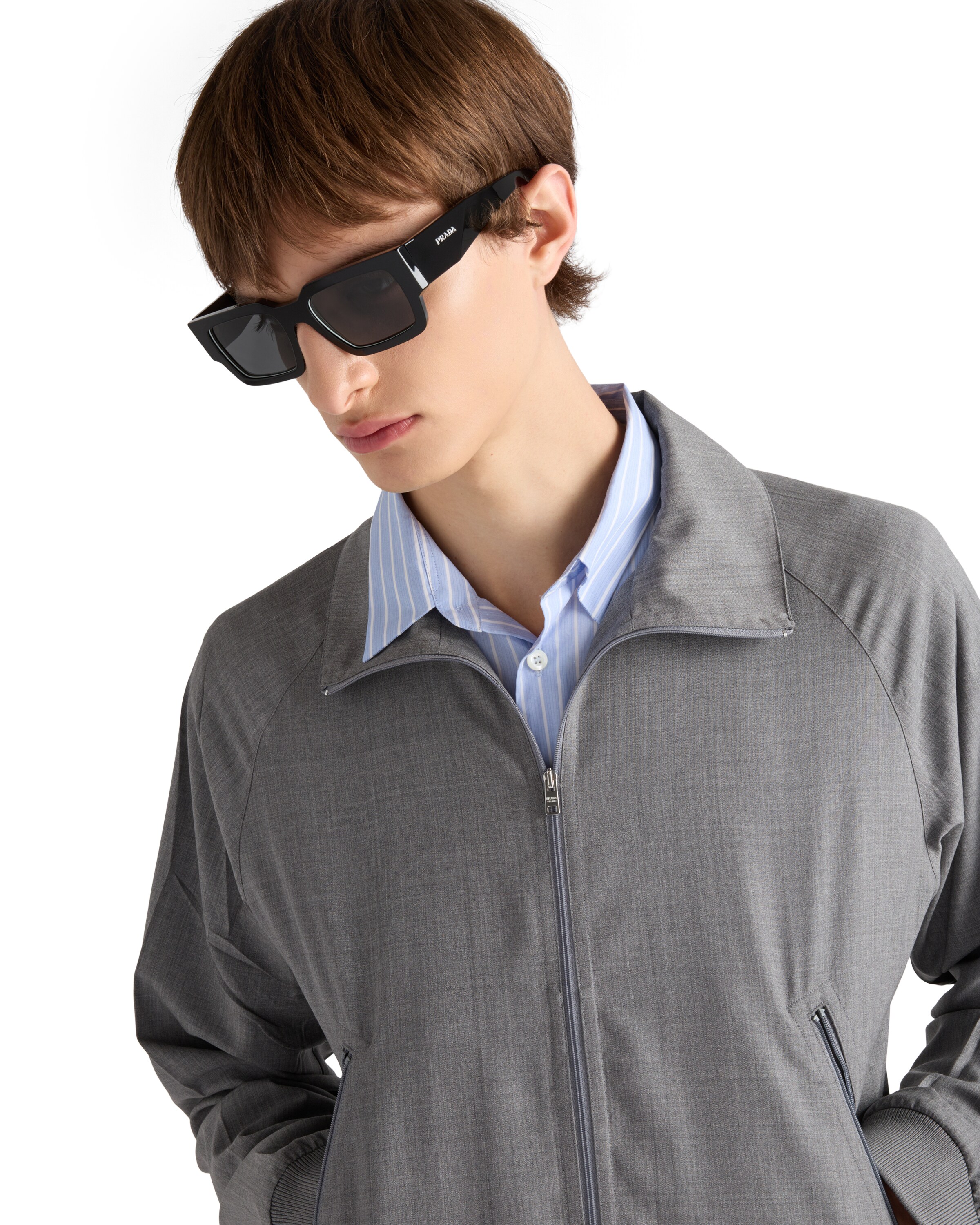Prada Symbole Sunglasses In Black
