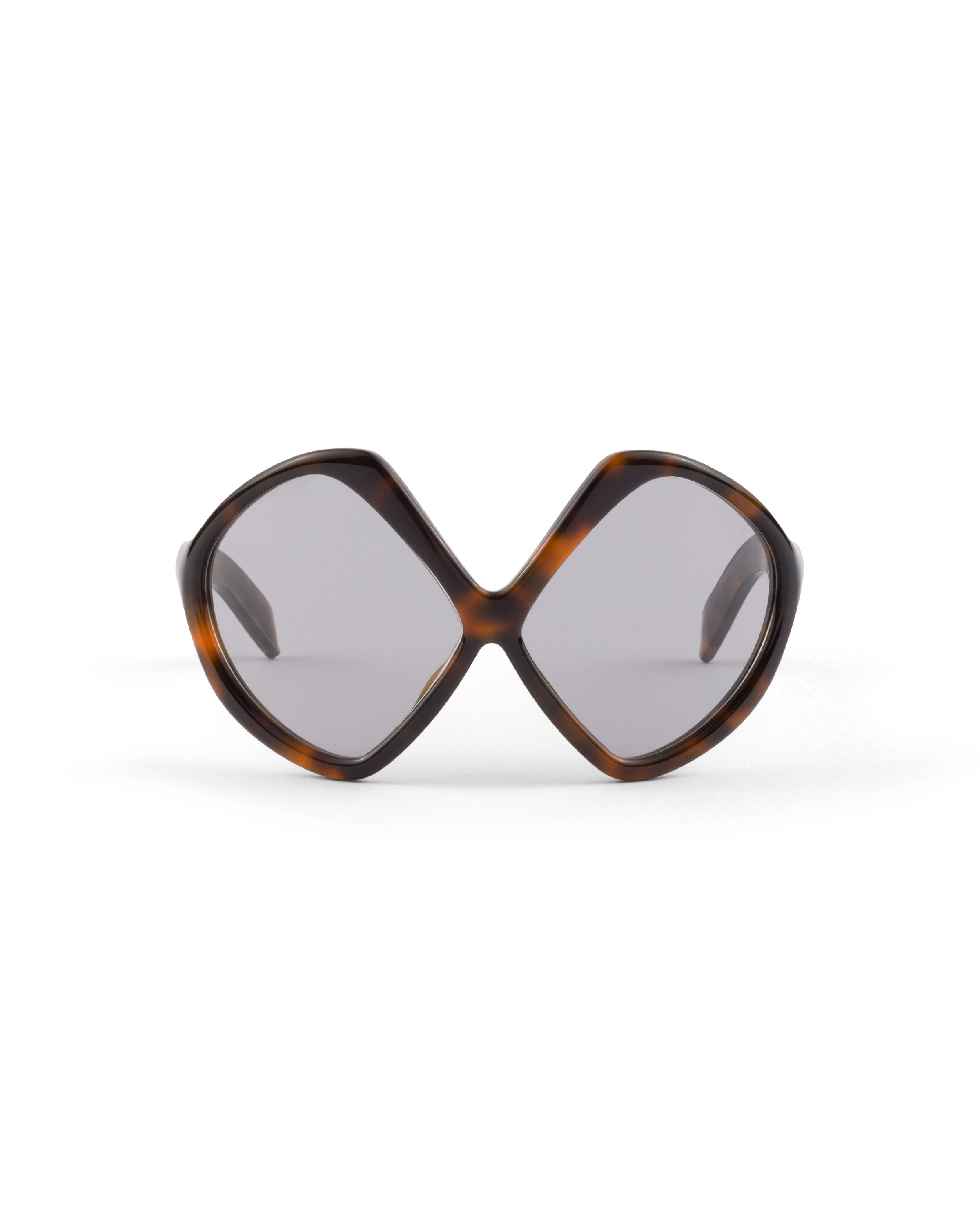 Lunettes De Soleil Prada Runway, Femme, Gris