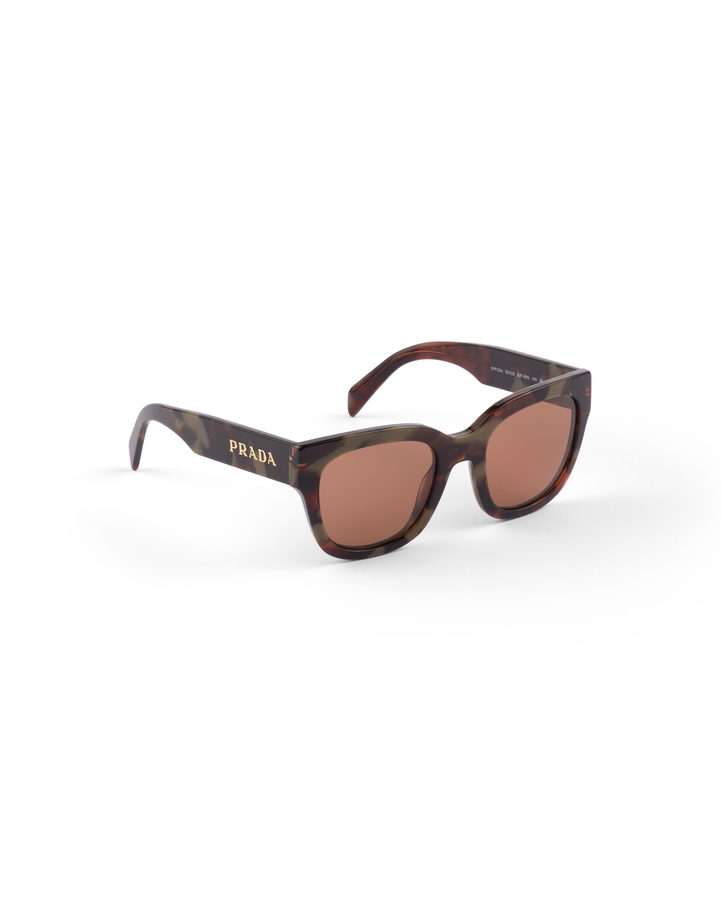Prada Sunglasses With  Logo In Brown
