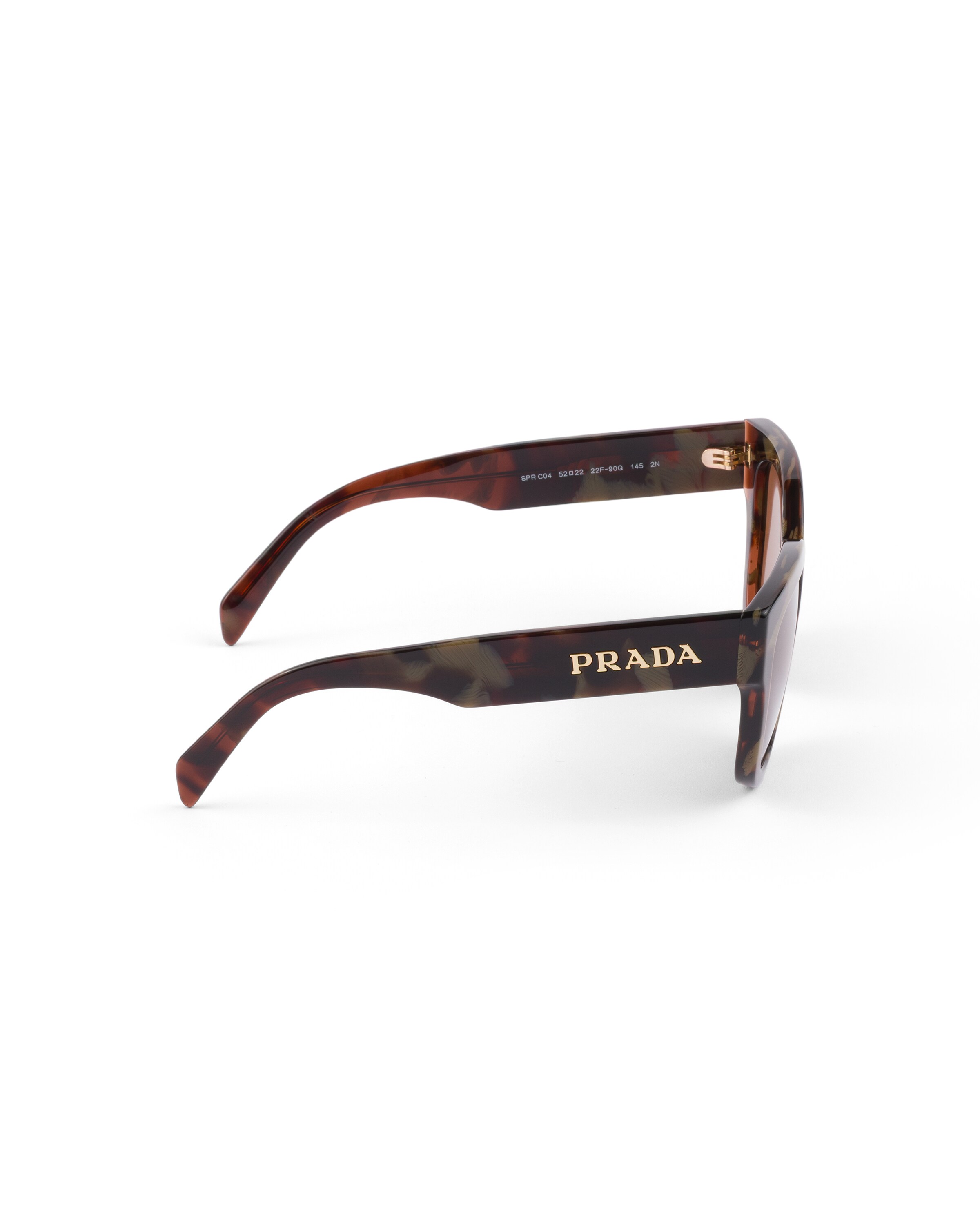 Prada Sunglasses With  Logo In Brown