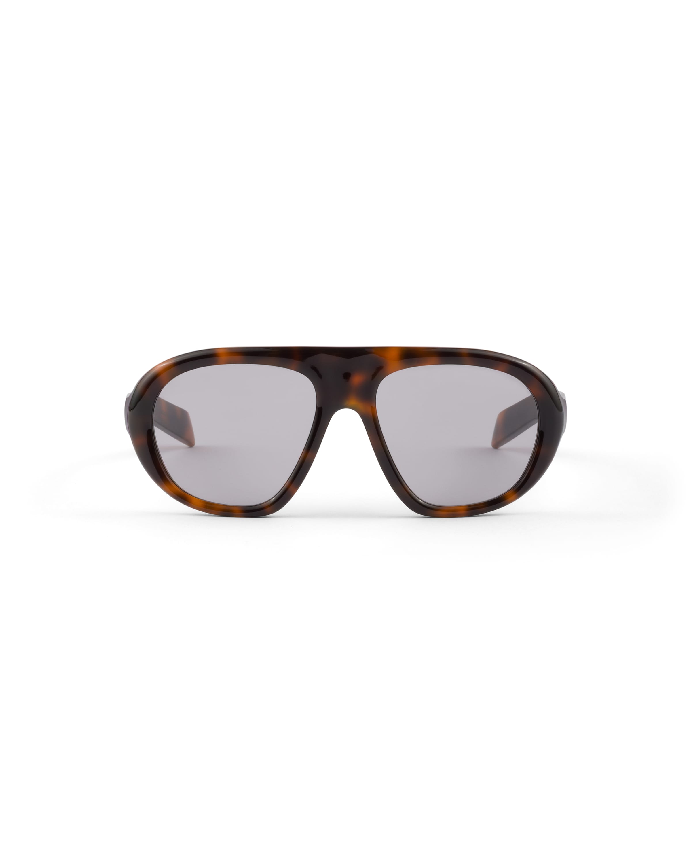 Prada Tortoiseshell Pilot-frame Sunglasses In Brown