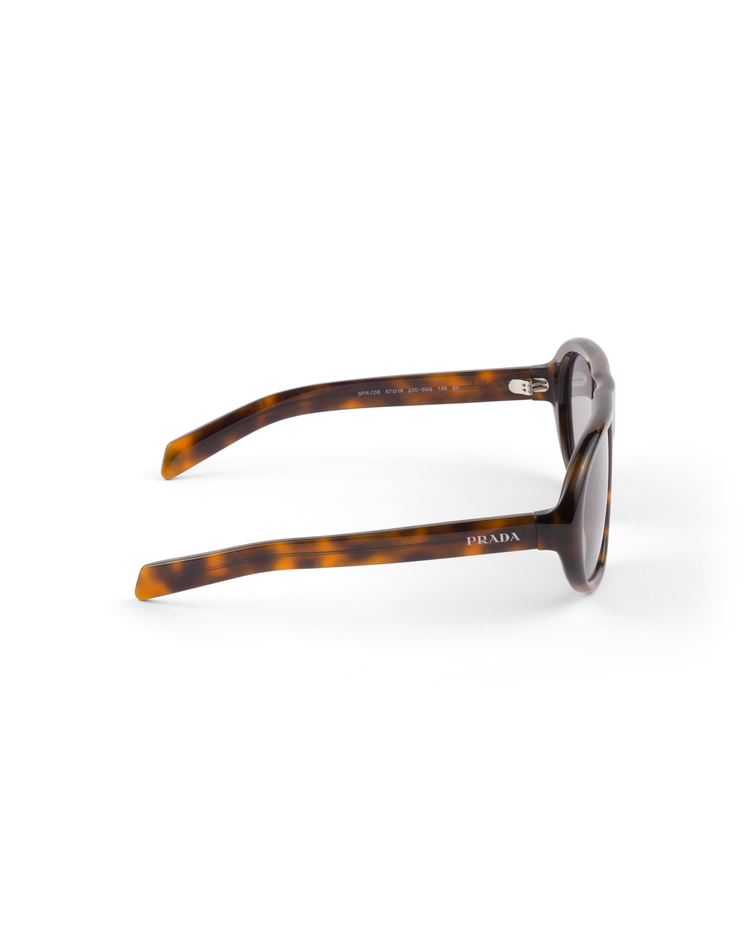 Prada Tortoiseshell Pilot-frame Sunglasses In Brown