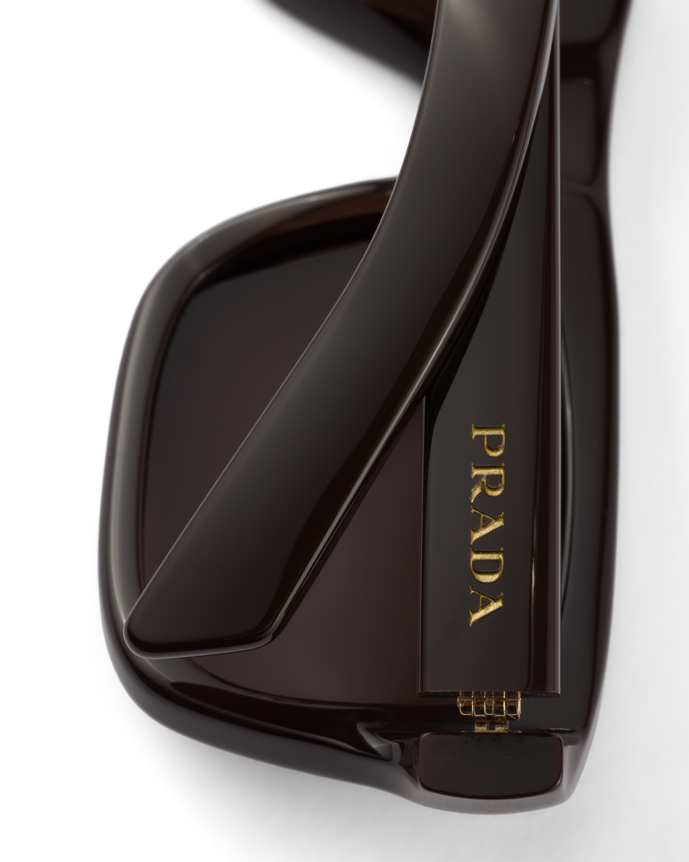 Carob Lenses Prada Shadowplay sunglasses | PRADA - United States