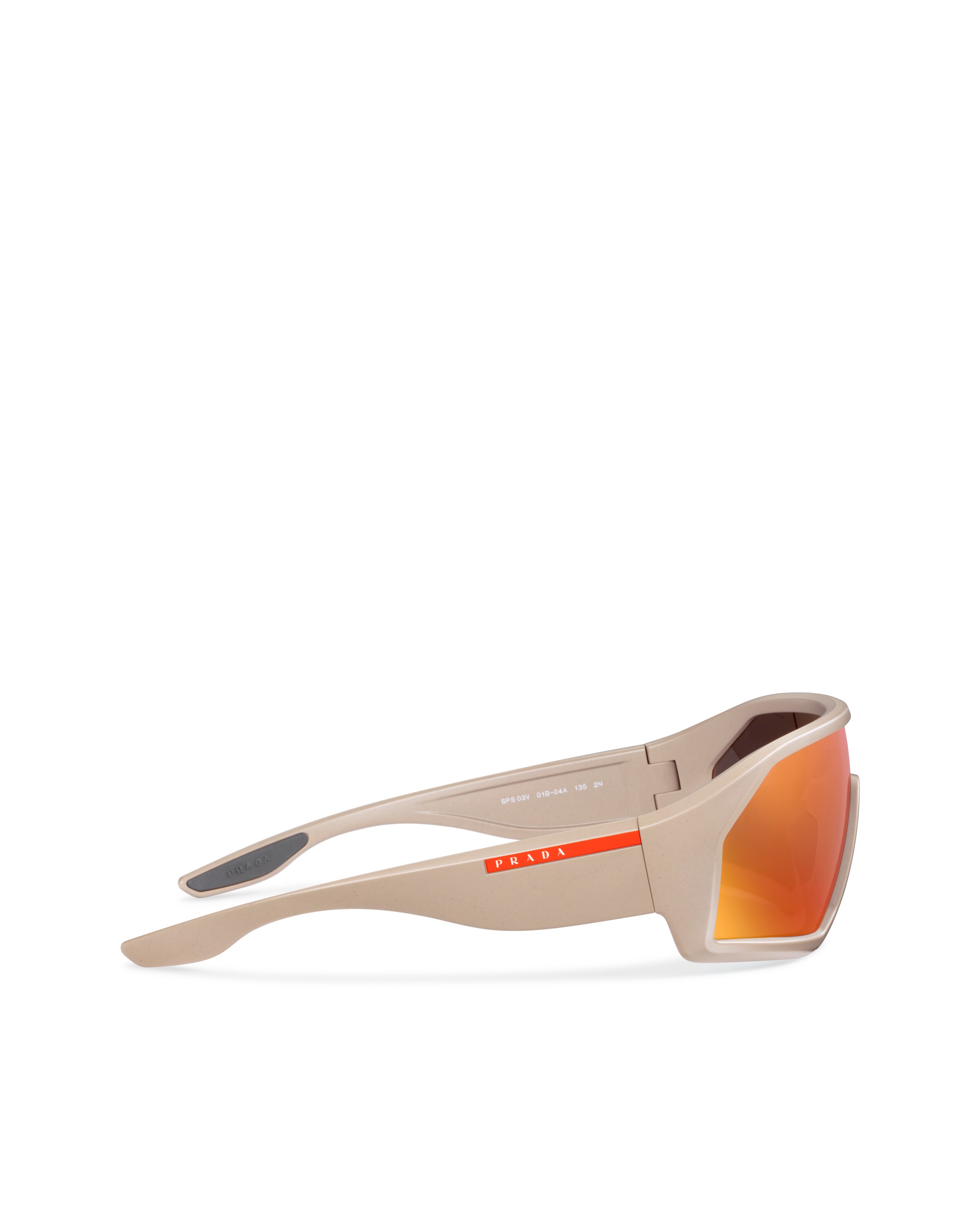 Amaranth Lenses Prada Linea Rossa Impavid sunglasses | Prada