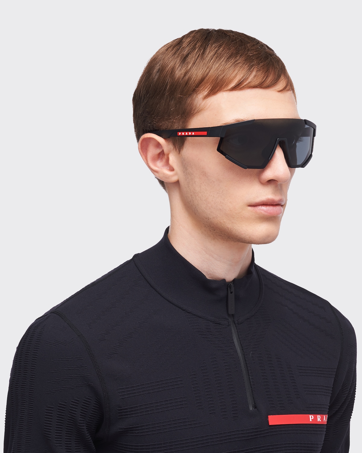 Slate Lenses Prada Linea Rossa Impavid Sunglasses PRADA