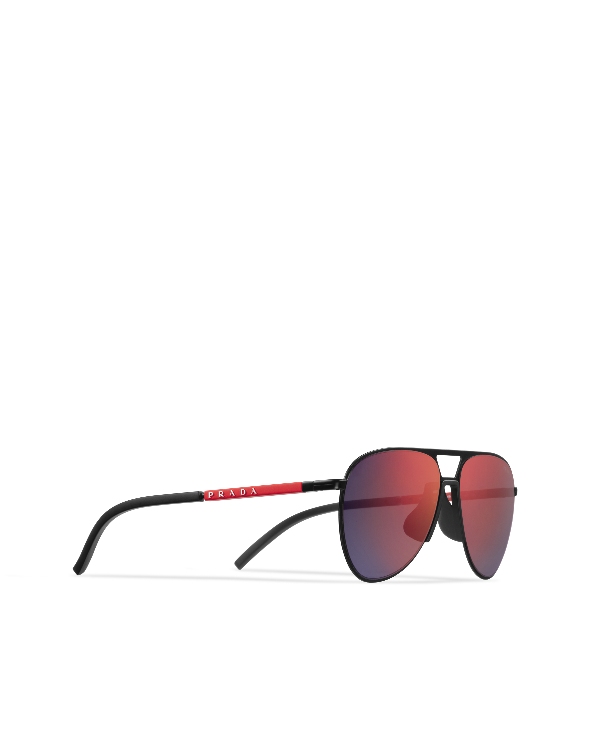 Prada sunglasses red best sale stripe