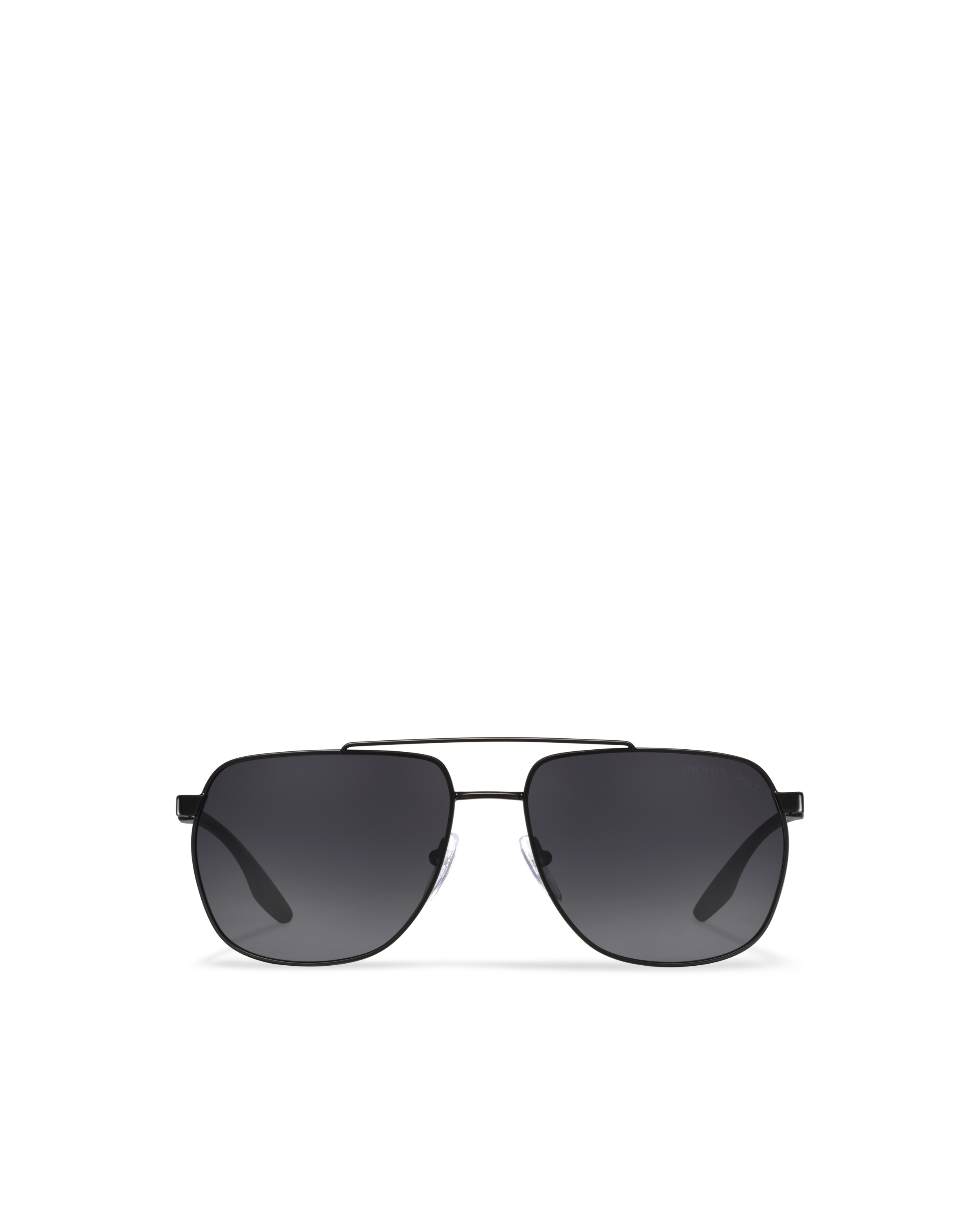 prada linea rossa sunglasses black