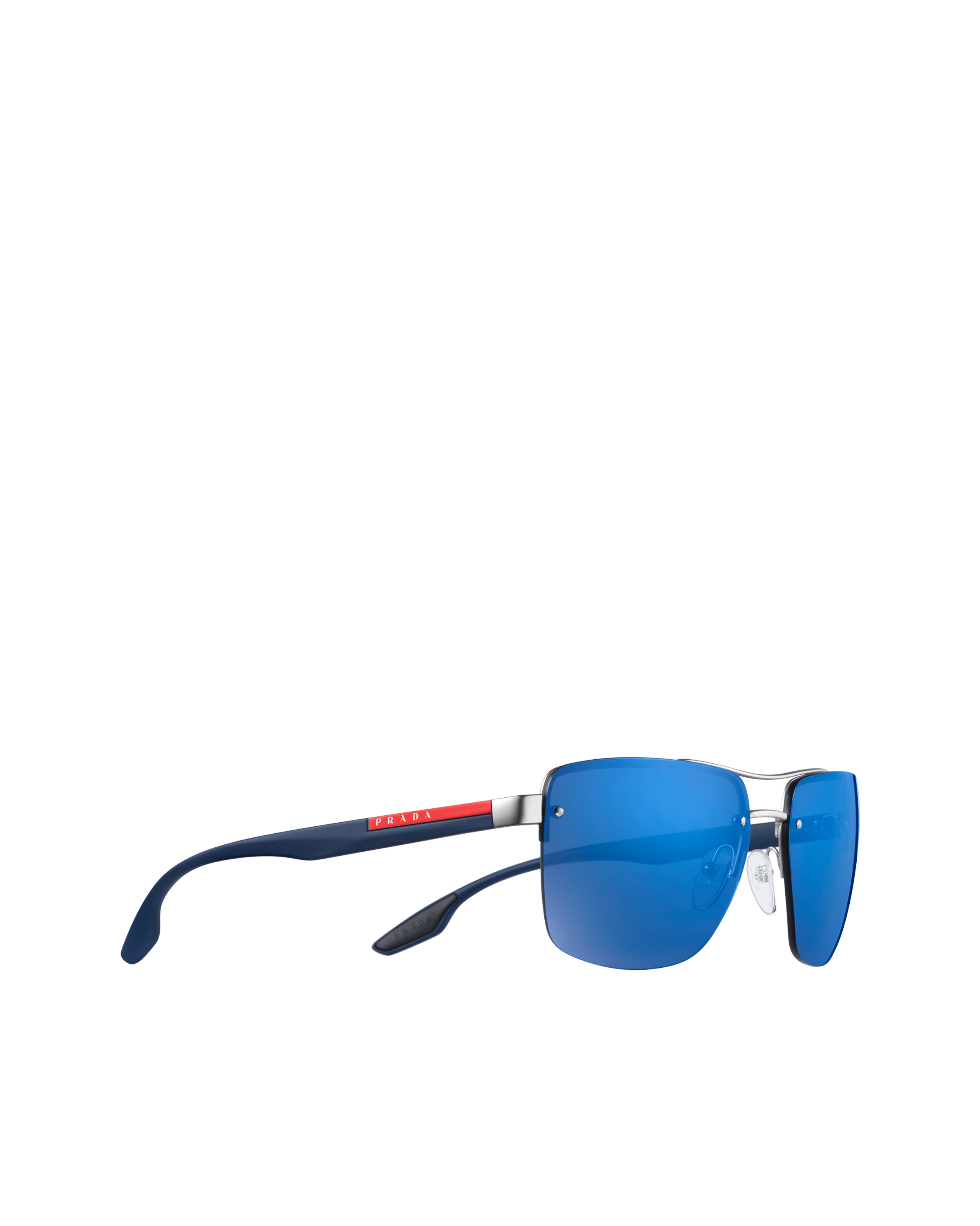 Prada linea rossa blue clearance