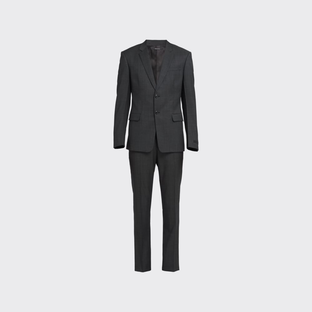 Prada Single-breasted wool suit 1