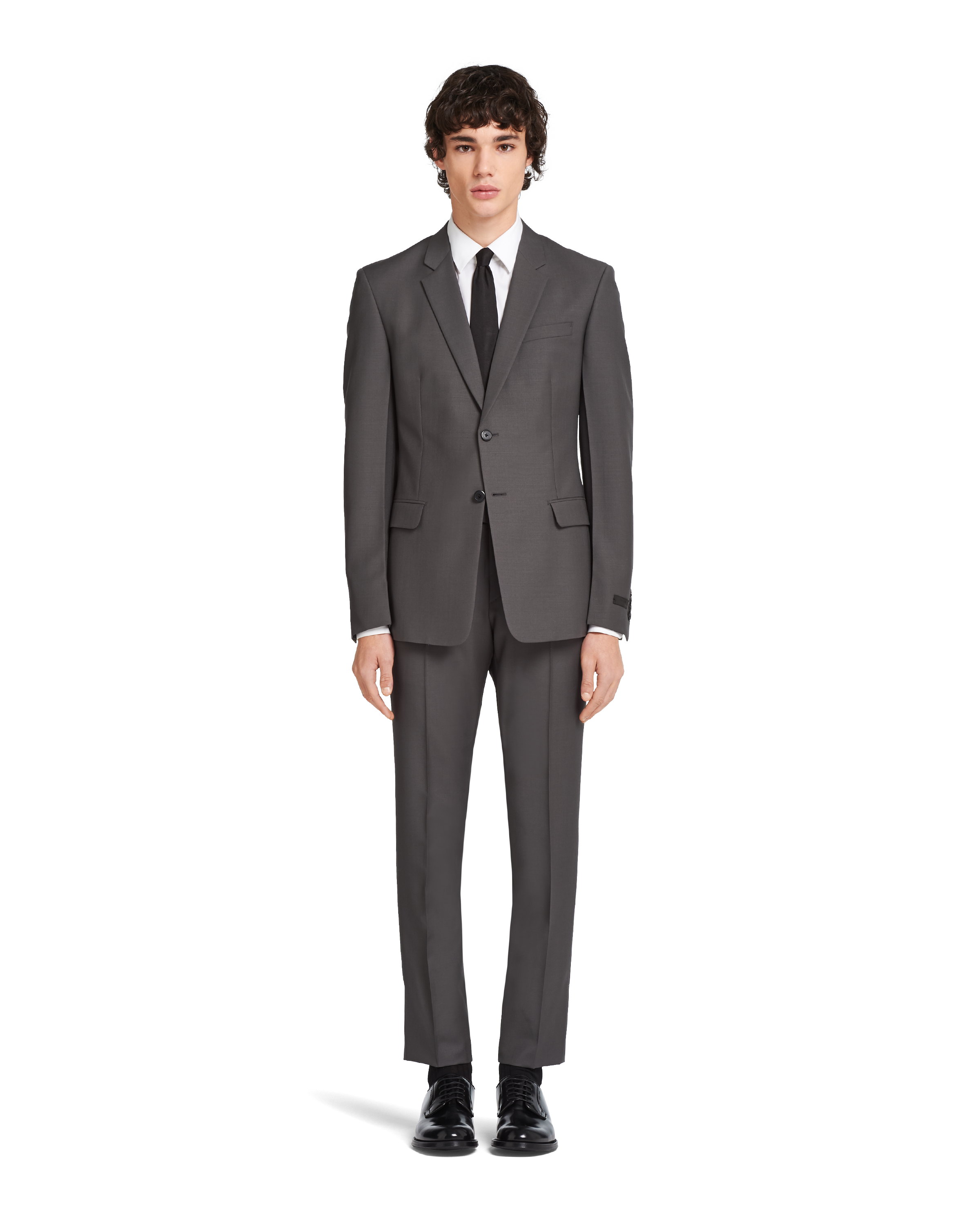 Light mohair single-breasted suit | Prada