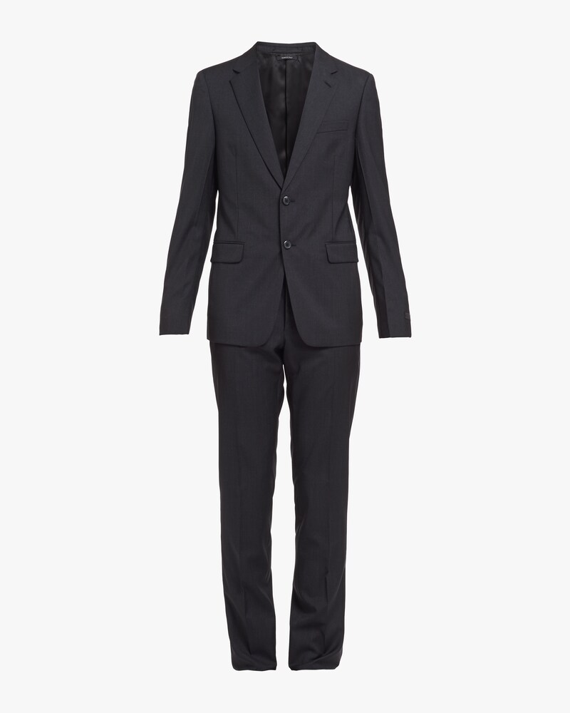 prada black suit