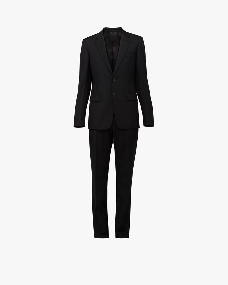 prada black suit