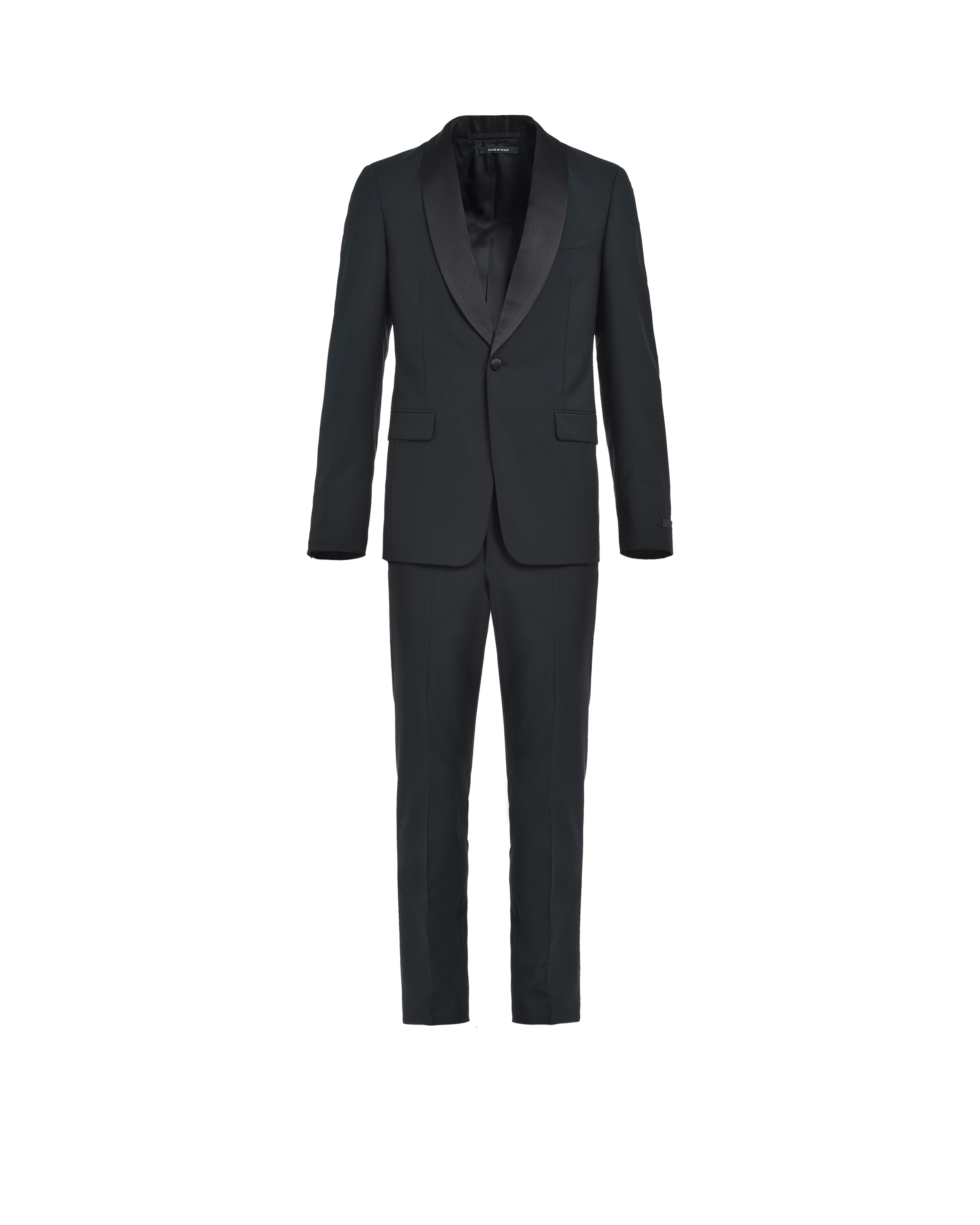 prada black suit