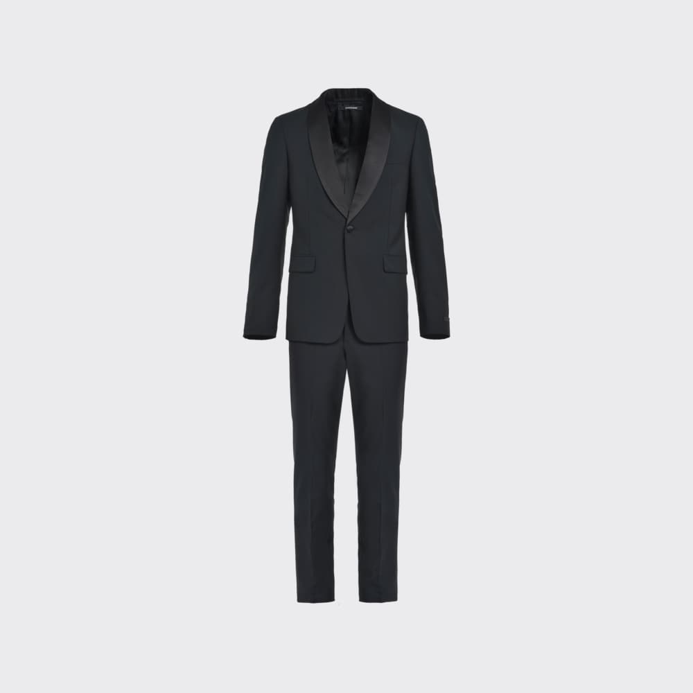 Prada Abito smoking in lana e mohair 1