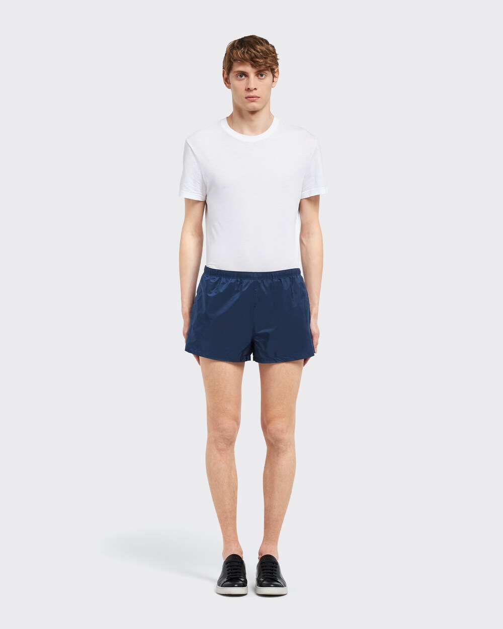 Danube Blue Nylon swim trunks | Prada