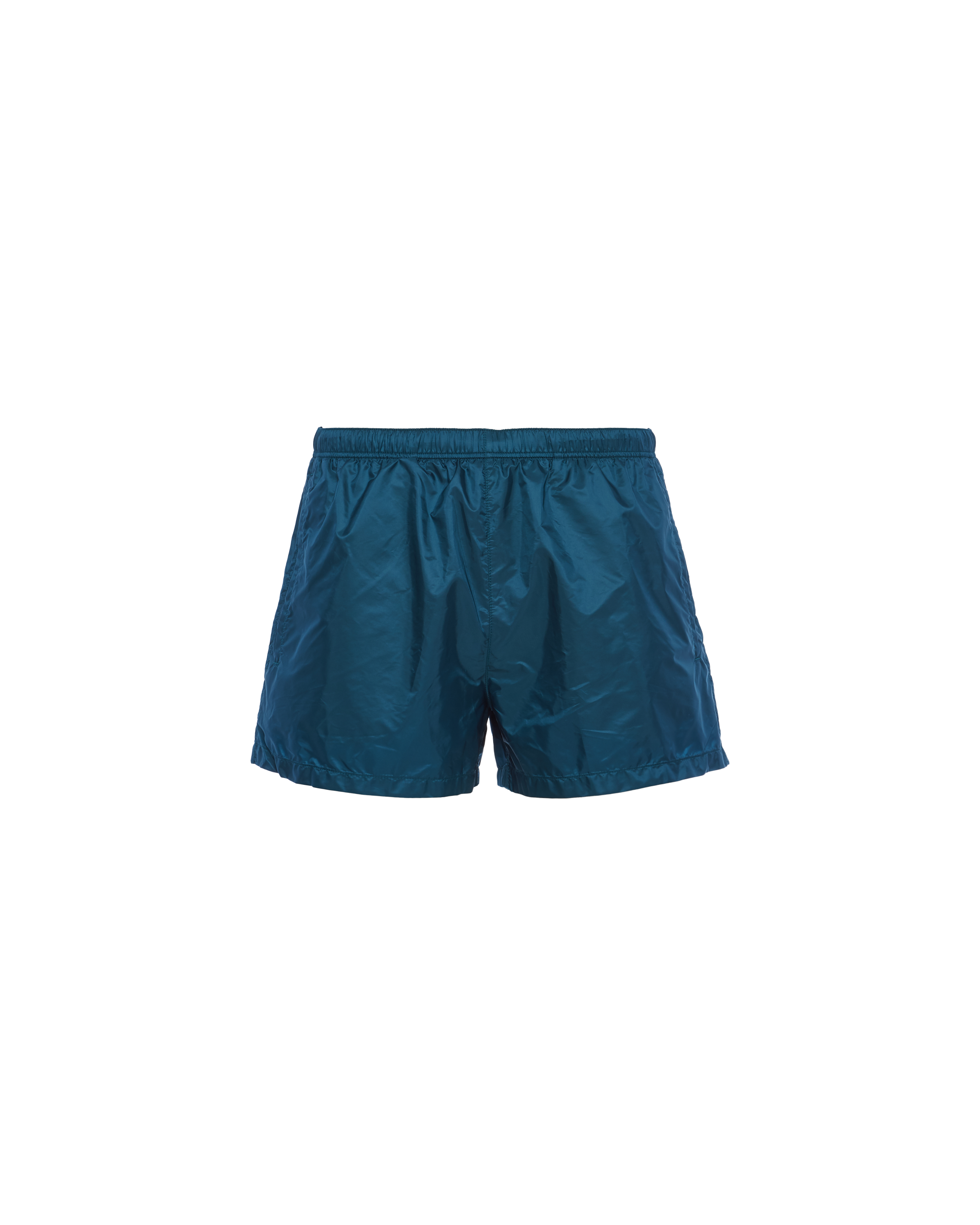 prada nylon swim shorts