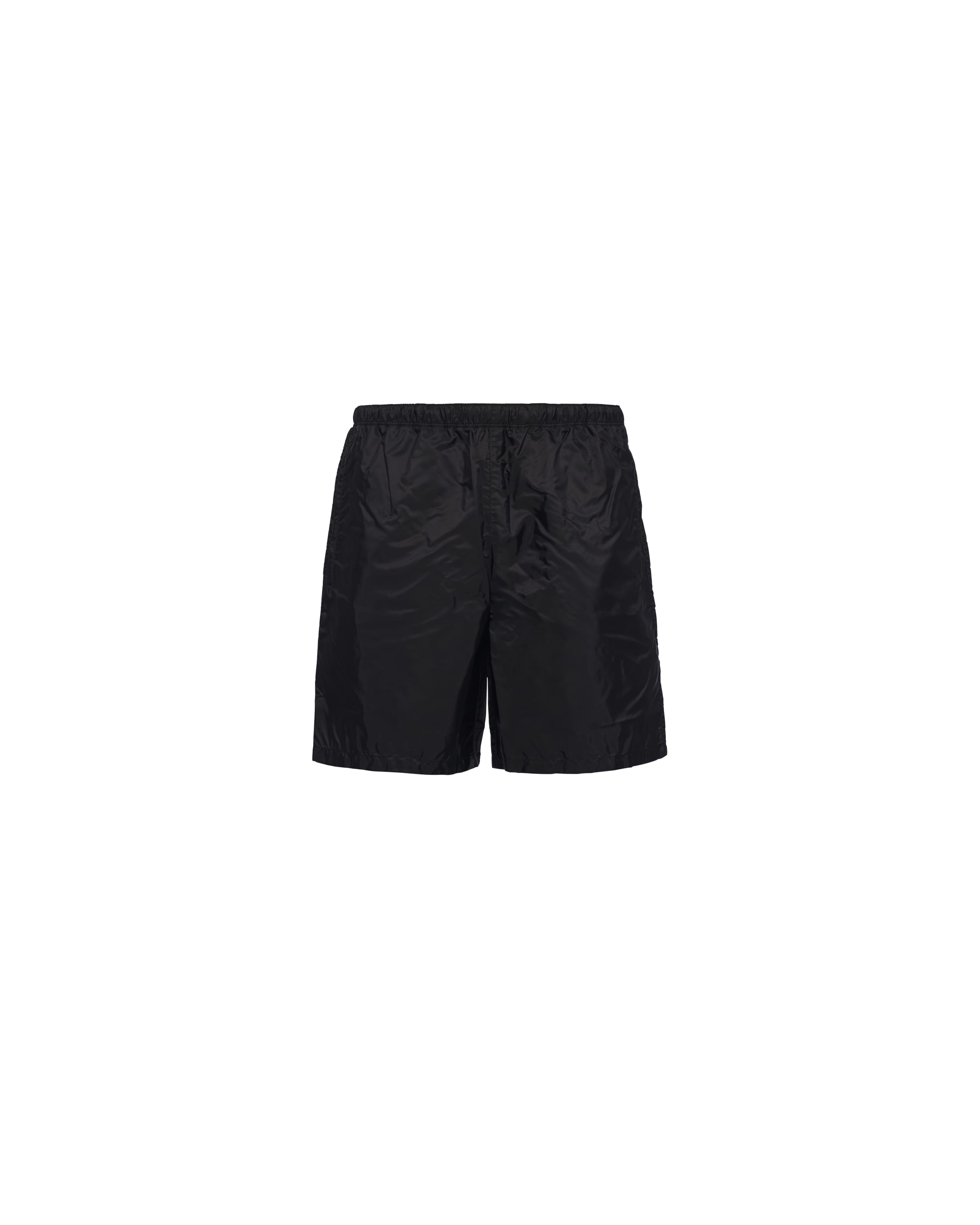 Prada Costume Short In Re-nylon, Uomo, Nero, Taglia 50