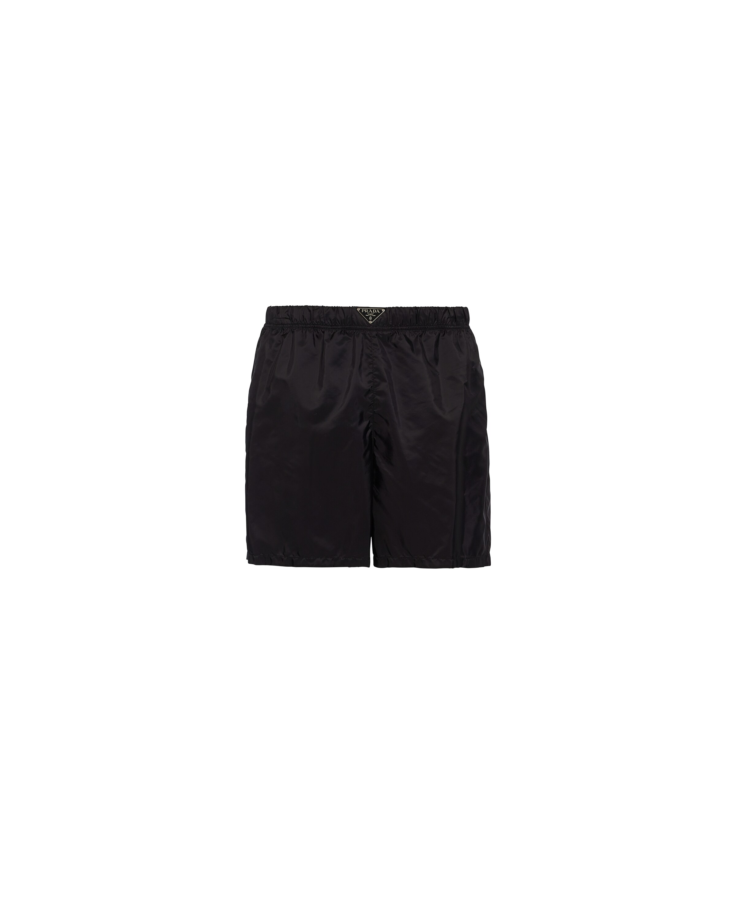 Prada Re-nylon Swim Trunks, Man, Black, Size 54