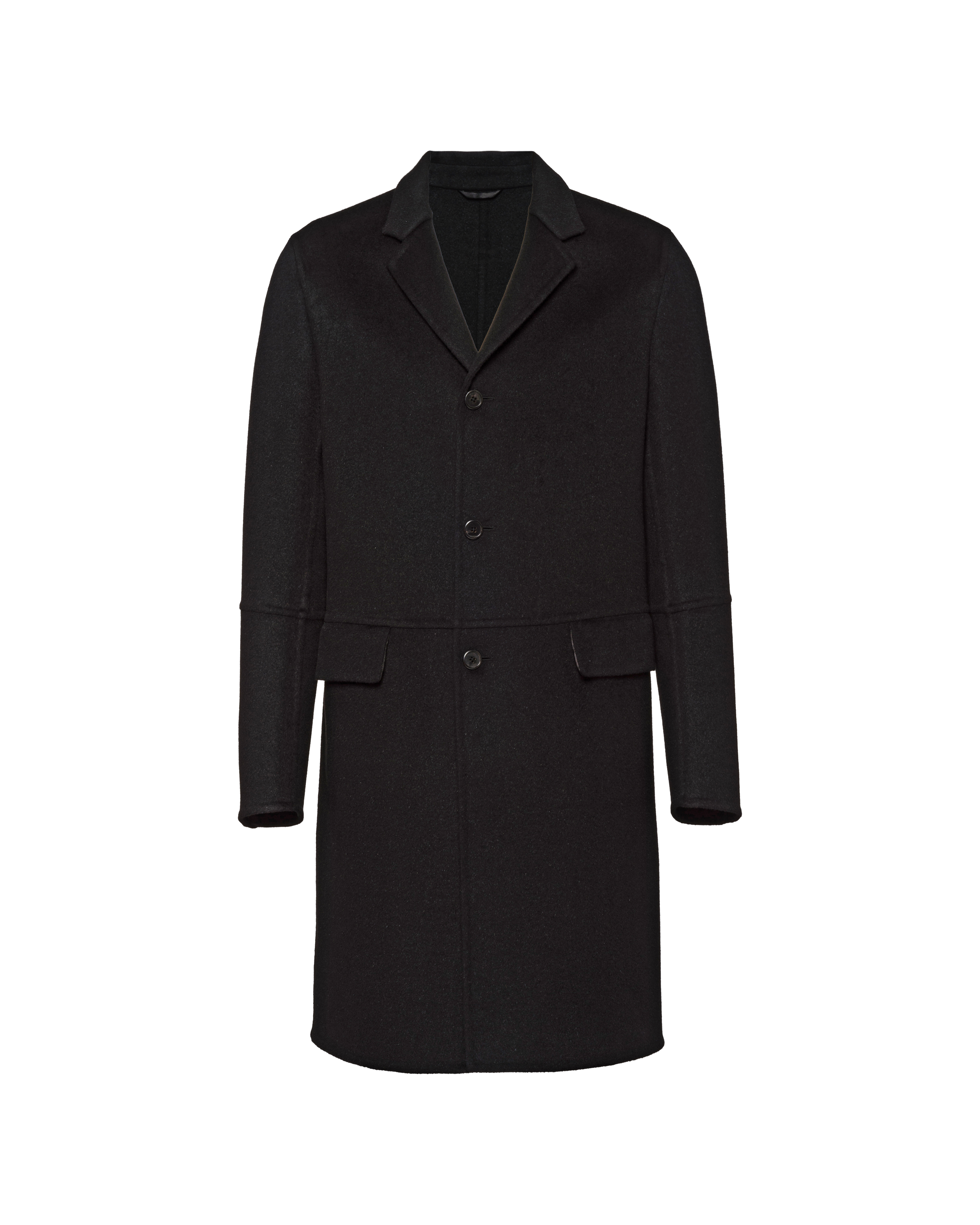 PRADA WOOL AND ANGORA COAT