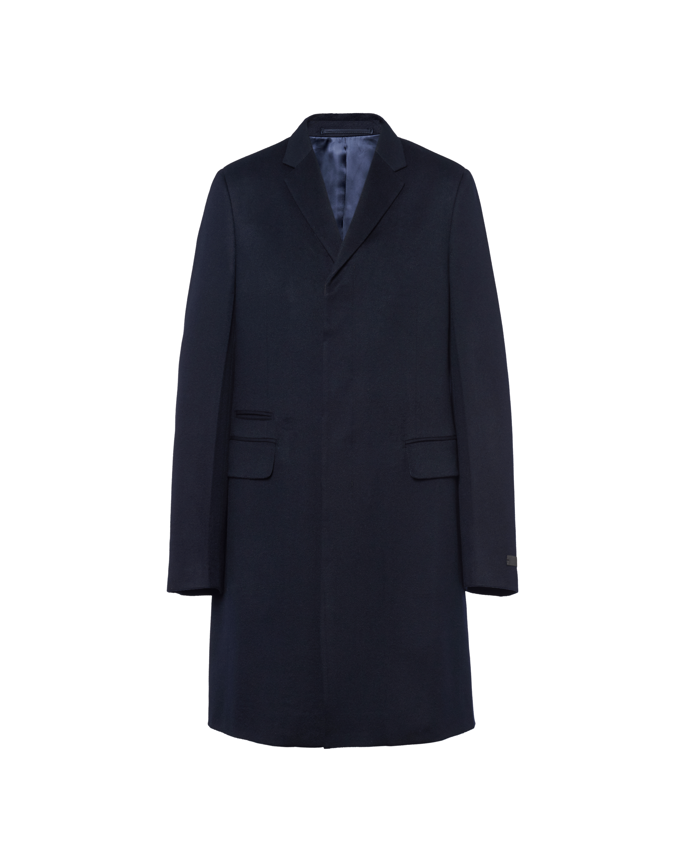 Single breasted navy coat clearance