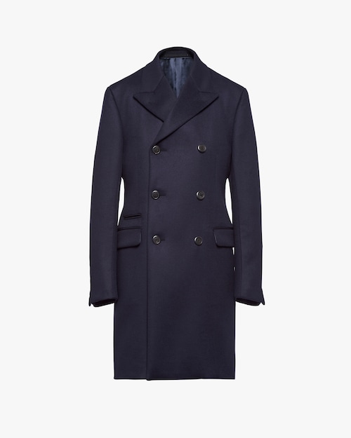 navy cashmere coat