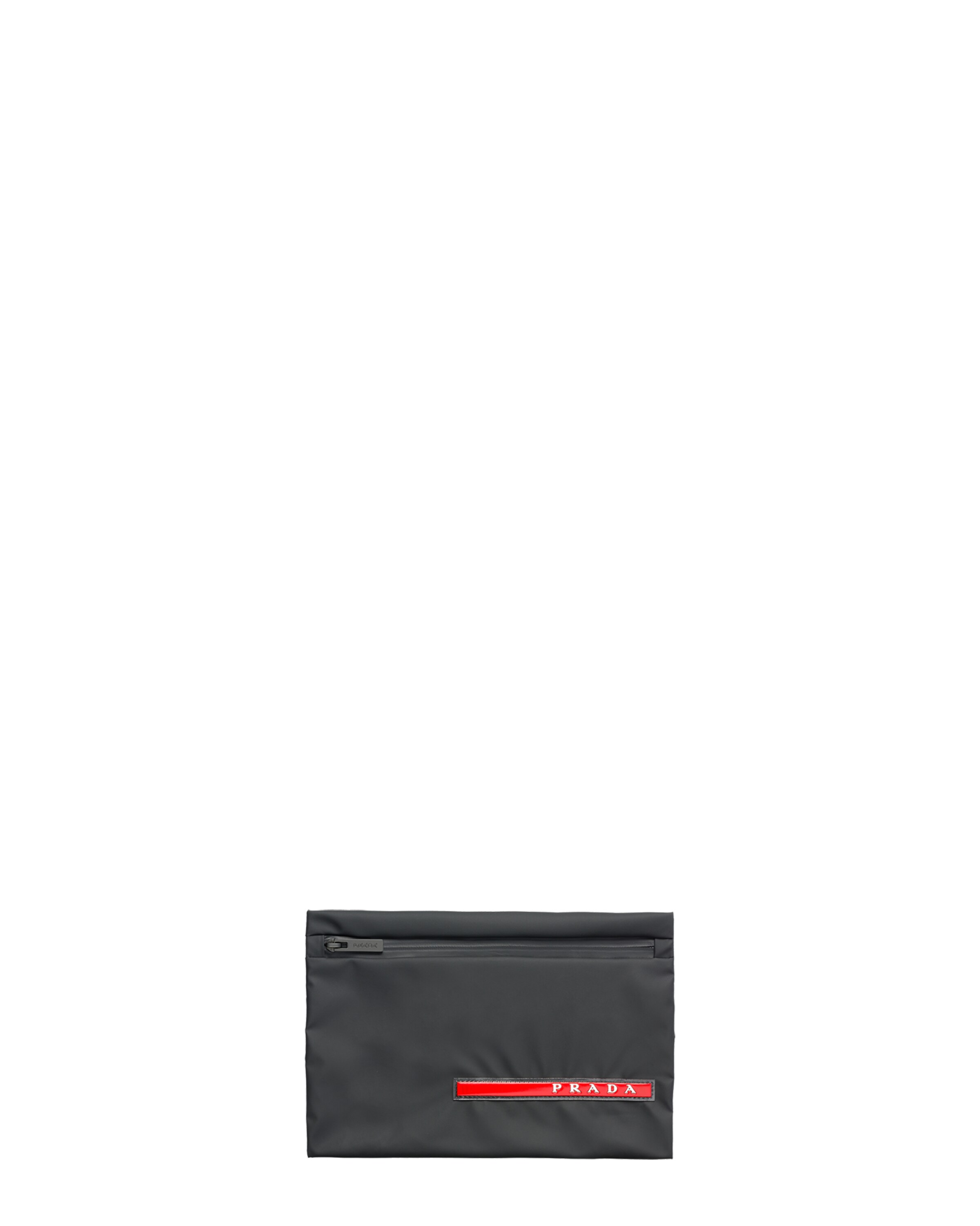Prada Nylon Knit Socks In Black