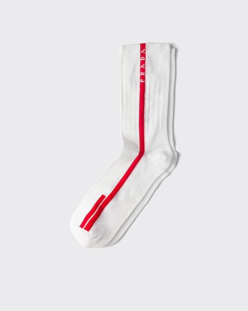 Prada Nylon knit socks 1
