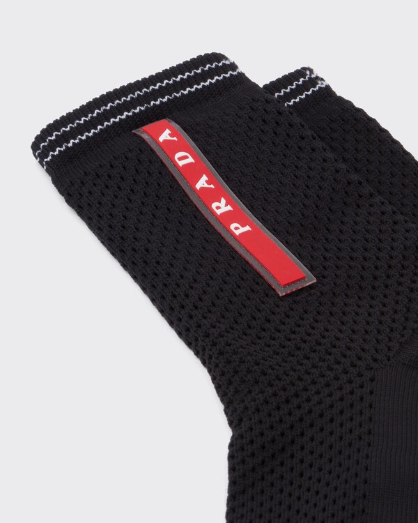 纱线短袜 - 黑色 纱线短袜 - 黑色