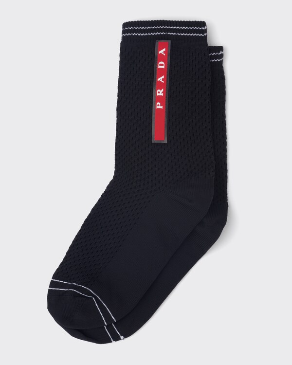 纱线短袜 - 黑色 纱线短袜 - 黑色