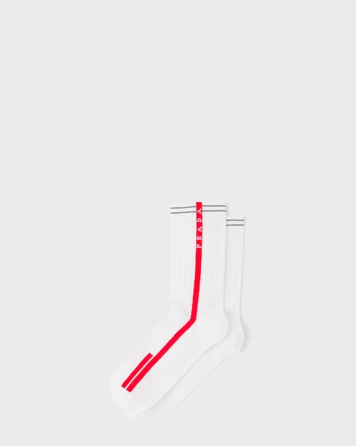 Prada Technical yarn ankle socks 1