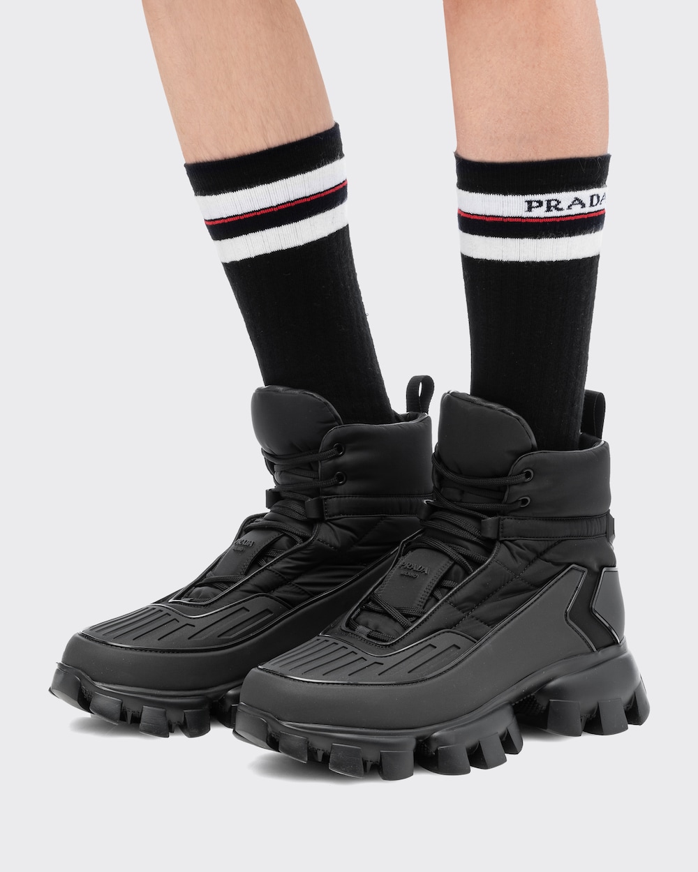 Prada جوارب كاحل قطنية 1