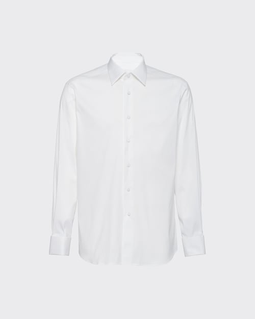 Prada 彈性府綢西裝襯衫 1
