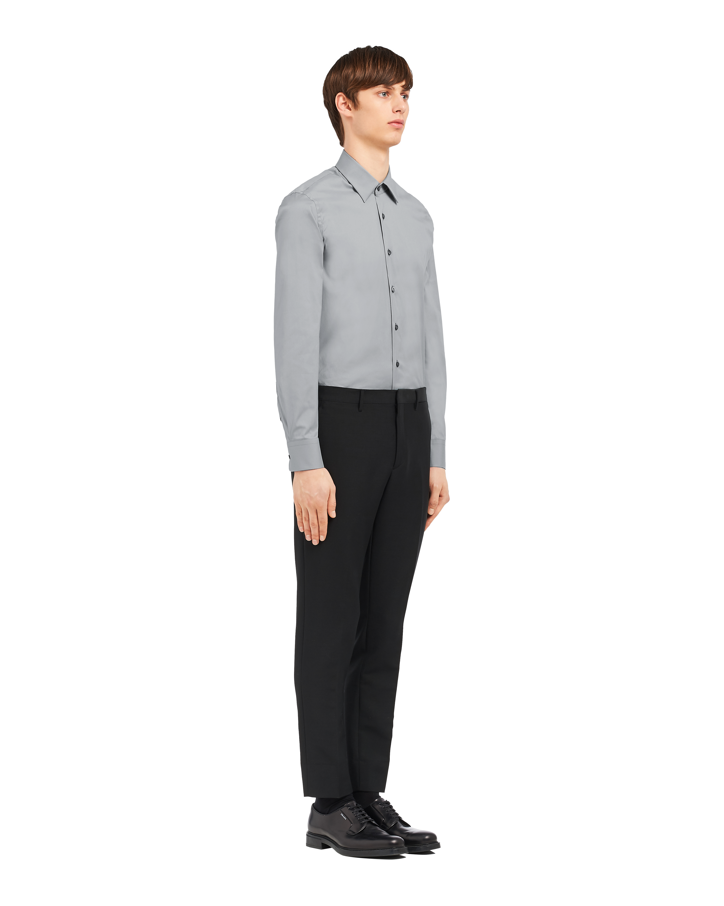 Prada Stretch Poplin Shirt 3