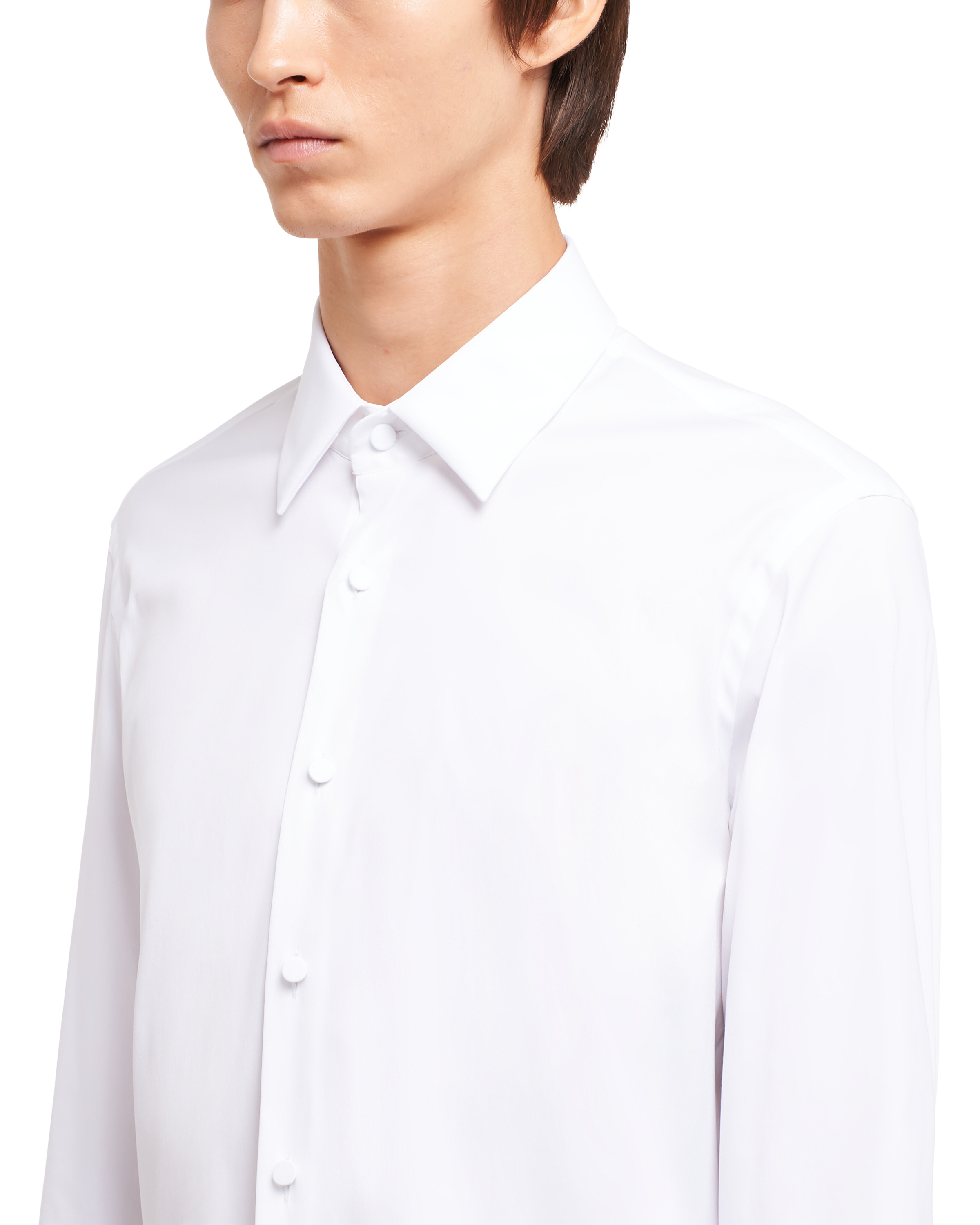 Prada 弹力棉衬衫 5