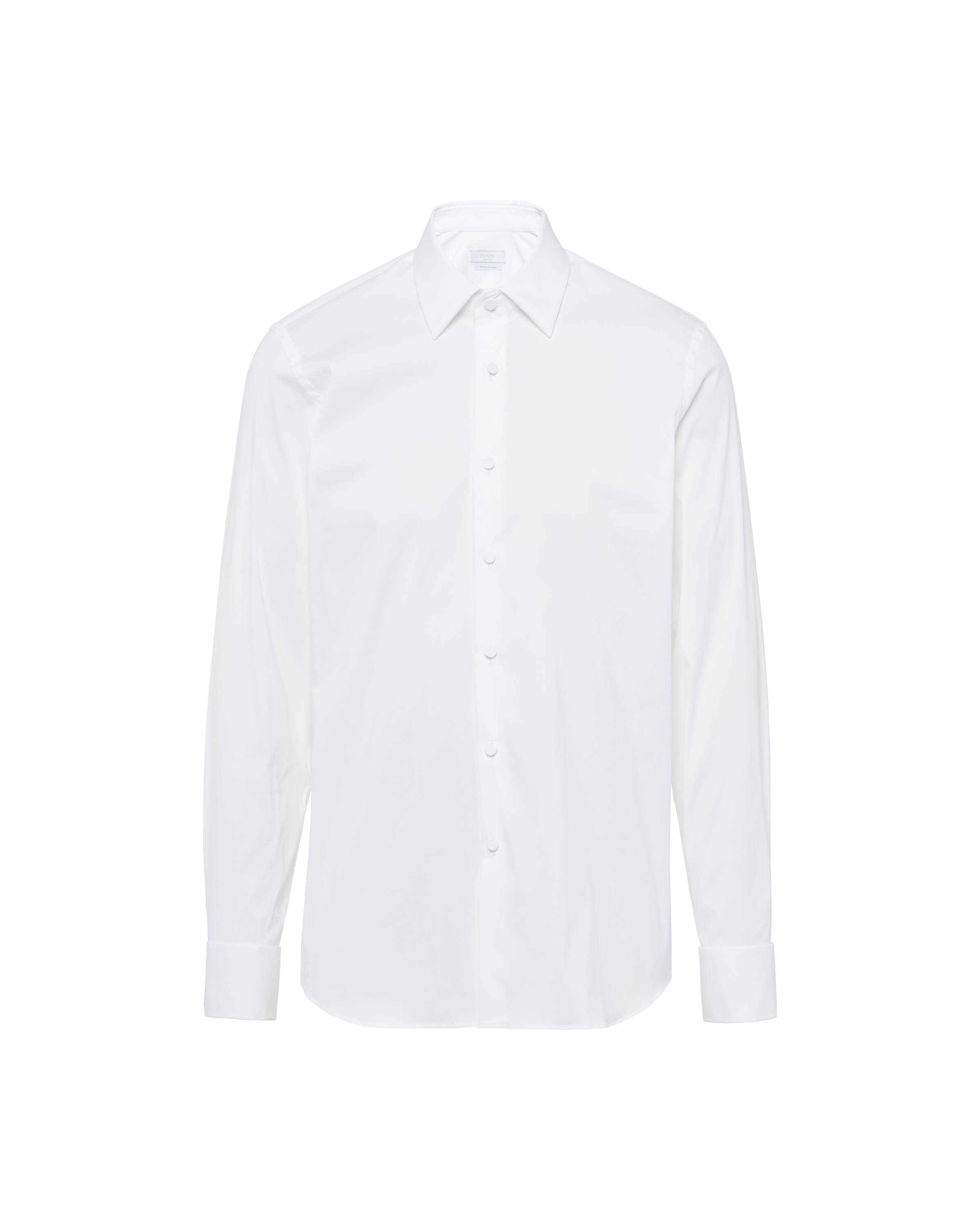 Stretch cotton shirt