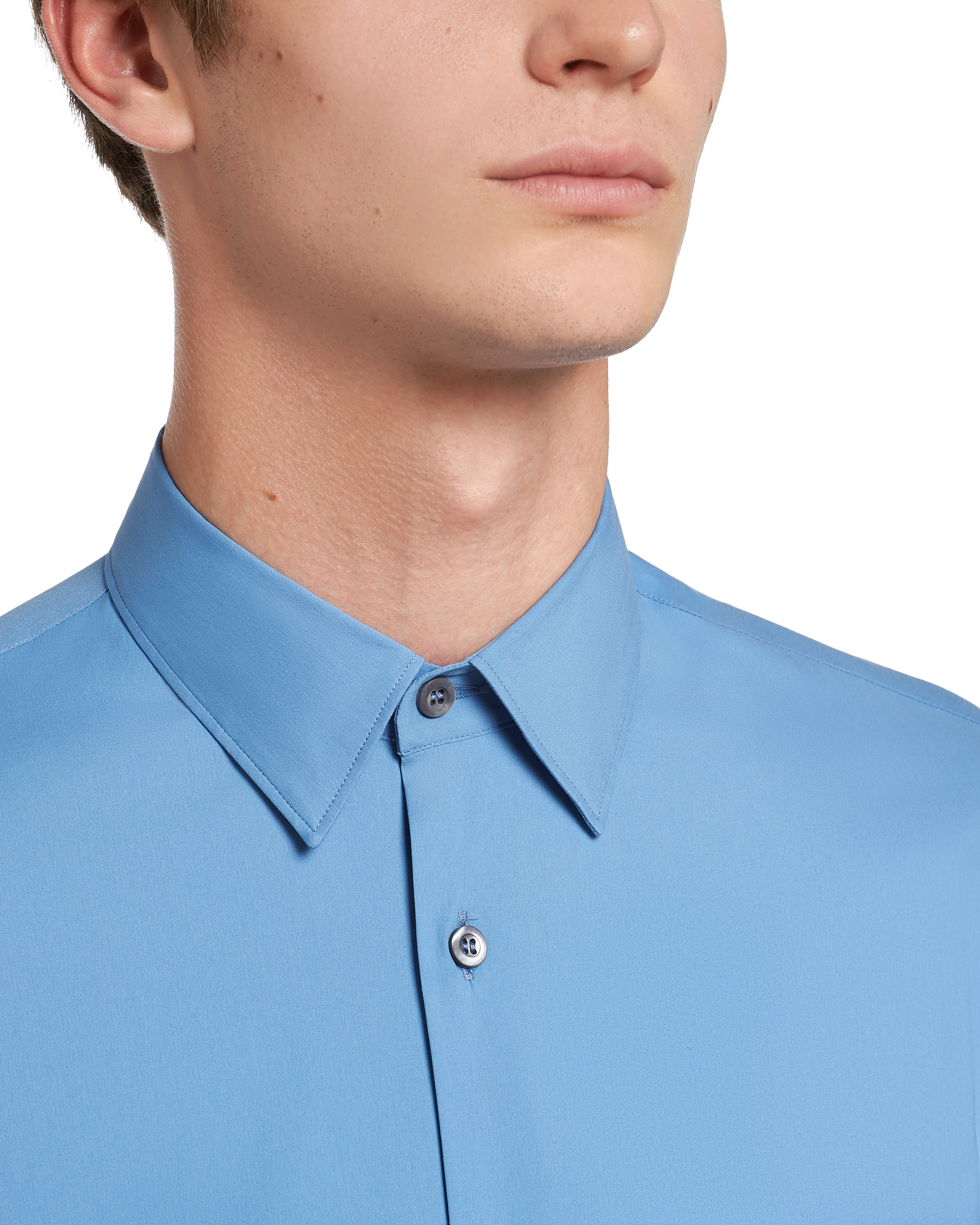 Prada Stretch Poplin Shirt 5