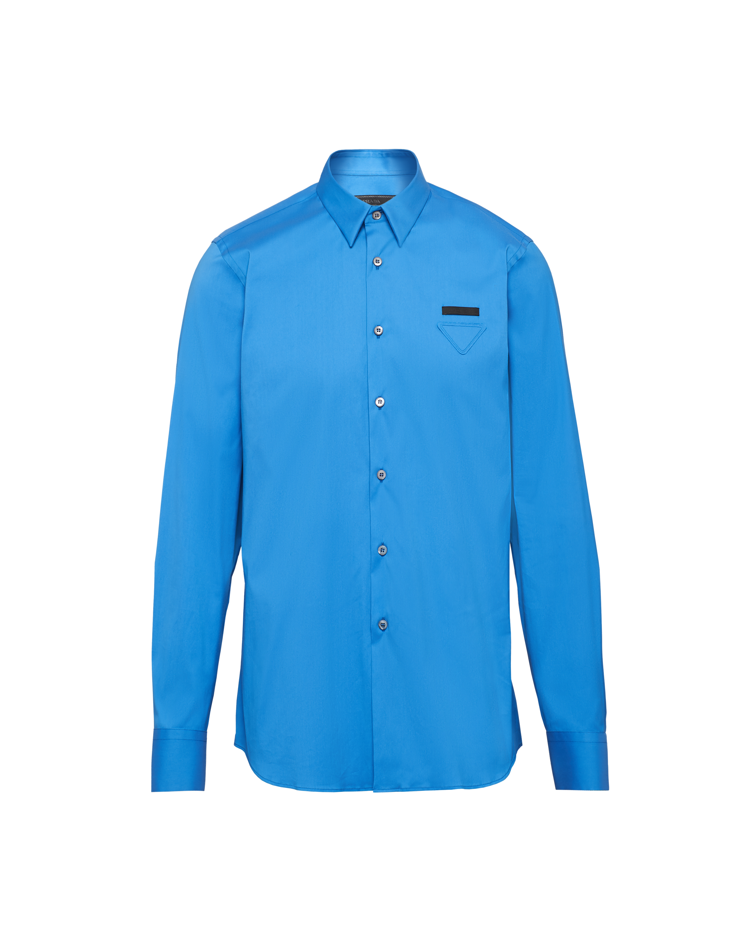 Prada blue shirt new arrivals