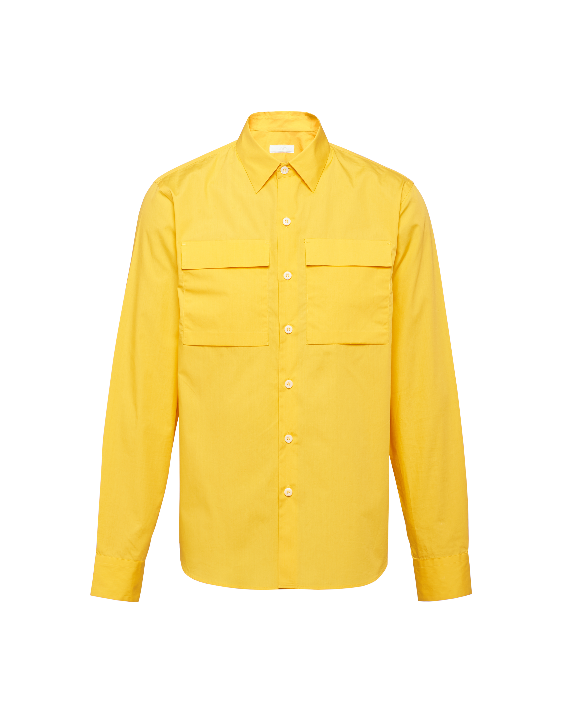 Yellow prada shirt clearance